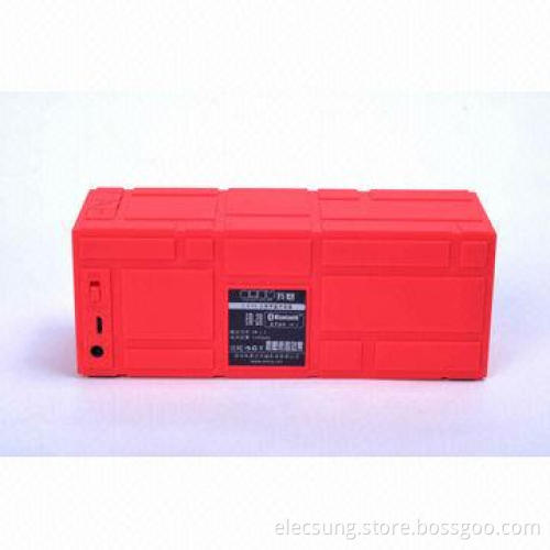 6W Tablet PC Bluetooth 4.0/Wireless Portable Speaker with Rocking Sound Quality,Hands-free Calling